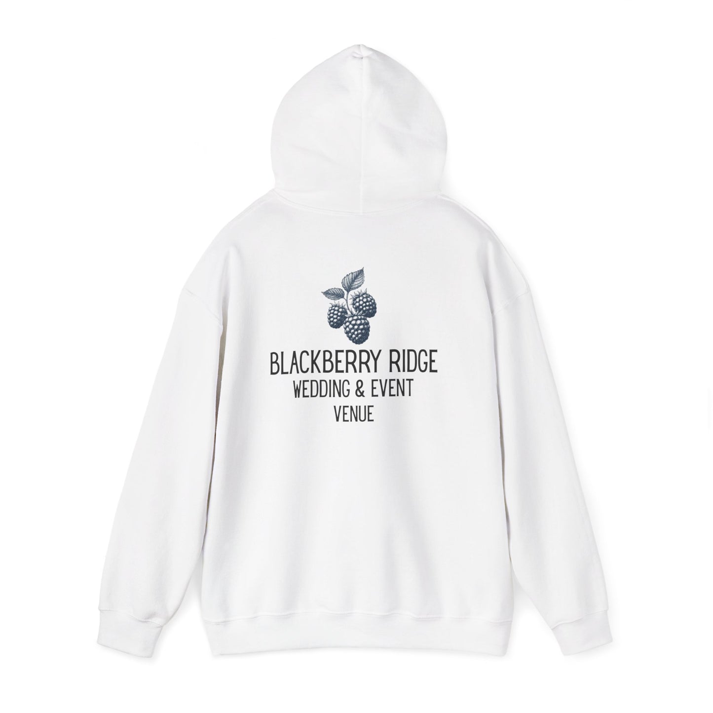 Blackberry Ridge Wedding Venue Hoodie — Personalized 'Ashley' Event Staff Sweatshirt
