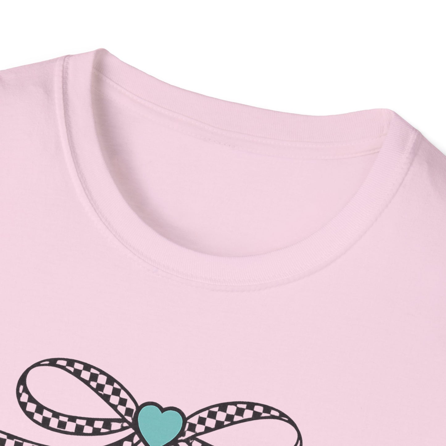 Funny Graphic T-Shirt — "Petty, Pretty & Probably Right" with Bow Accent